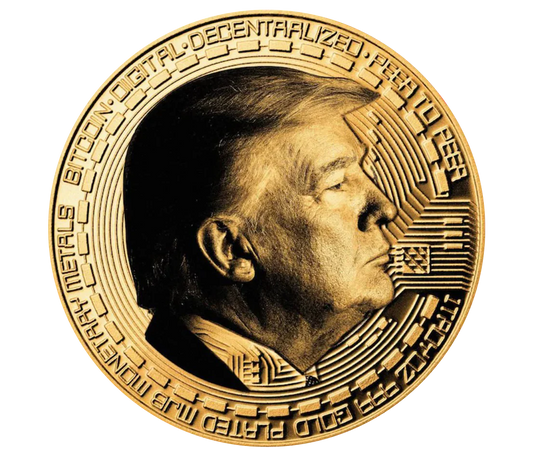 TRUMP FIRST EDITION BITCOIN COIN 2025