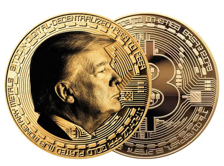 TRUMP FIRST EDITION BITCOIN COIN 2025