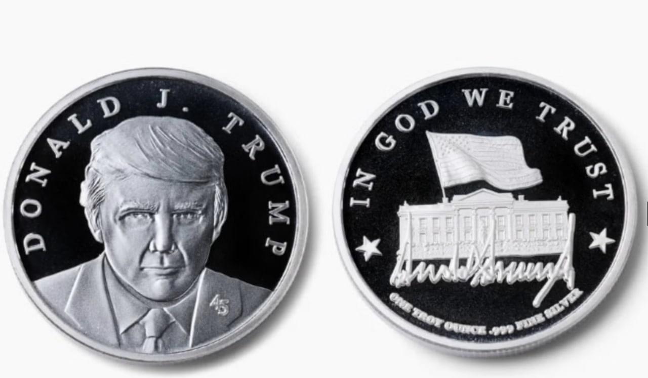 TRUMP EXCLUSIVE EDITION SILVER COIN