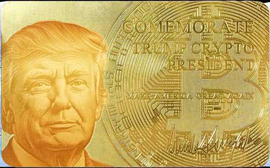 Trump Crypto President Card